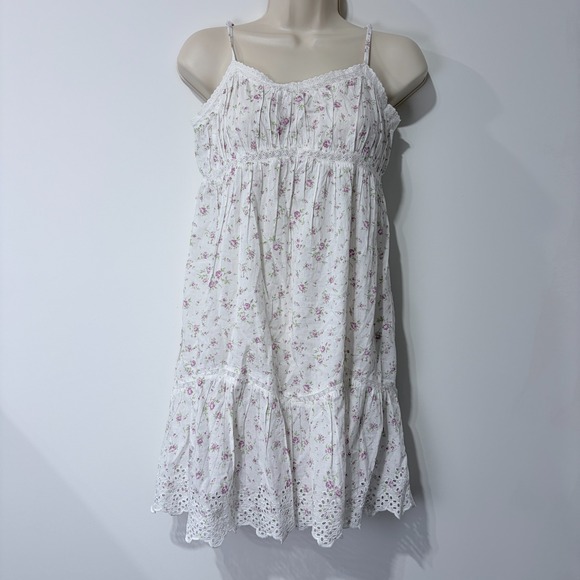 Rachel Ashwell Dresses & Skirts - NEW Rachel Ashwell Women's S 100% Cotton Floral Cottagecore Slip Dress Babydoll